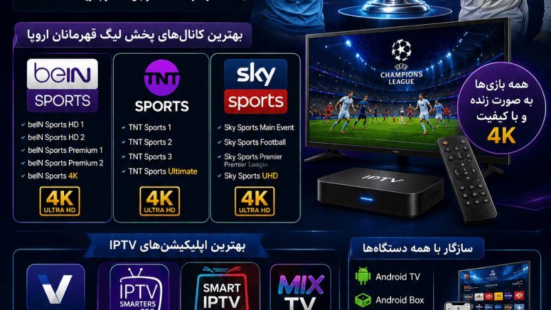 Champions League en IPTV 4K : Le guide anti-latence 2026